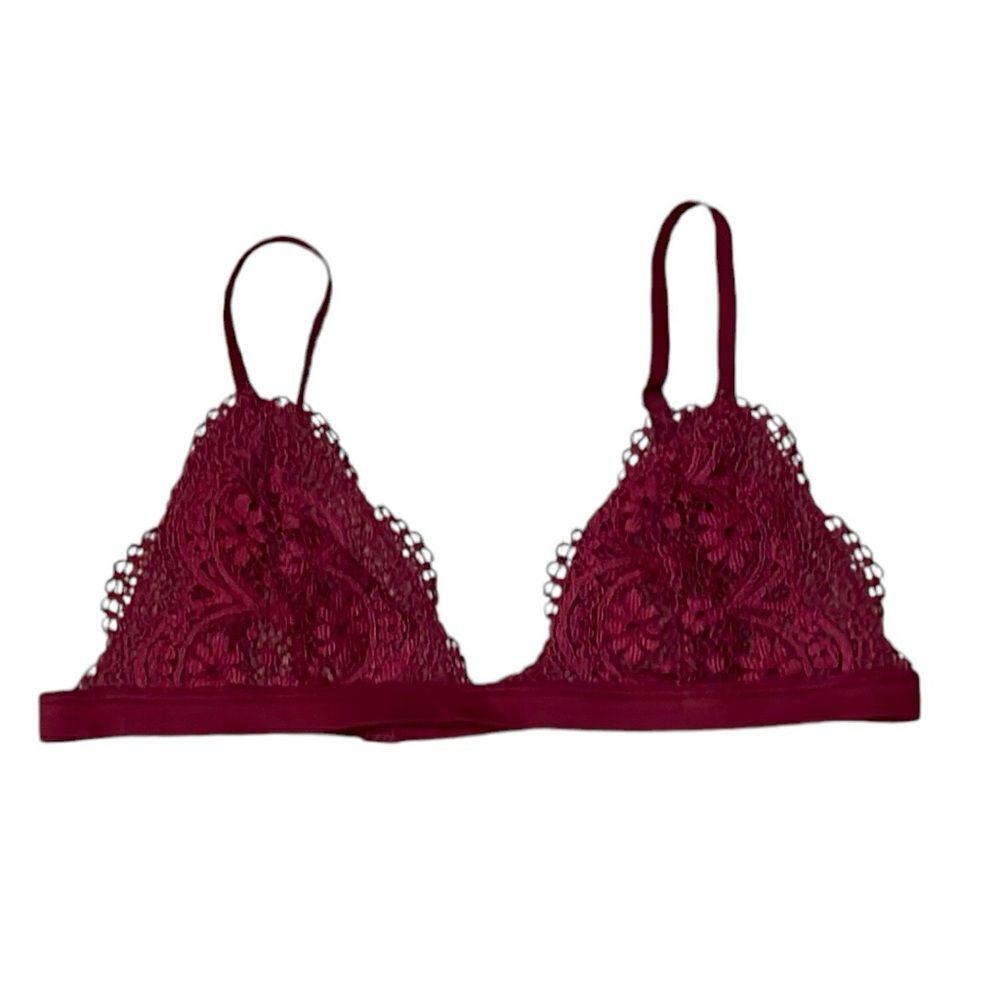 Victoria’s Secret Burgundy Red Lace Bralette, small